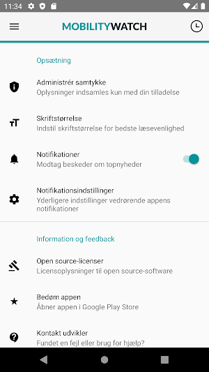 MobilityWatch Screenshot 3