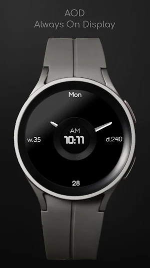 Hybrid Watch Face CRC060 Screenshot 0