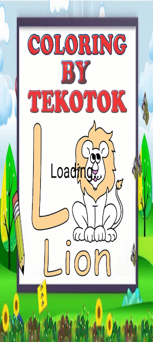 Coloring Alphabet Letters Screenshot 0