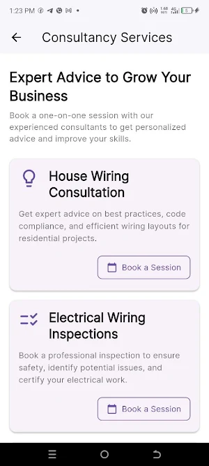 Esca Tech App Screenshot 1