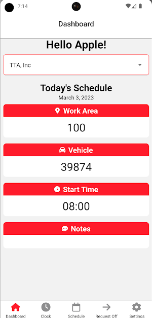 TTAMobile Screenshot 0