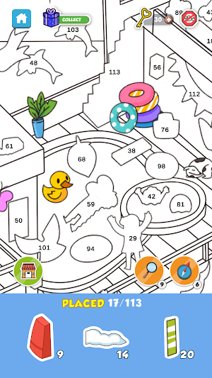 Sticker Puzzle:Color by Number Screenshot 0