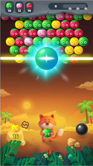 Fruit Candy - Bubble Shoot Screenshot 2