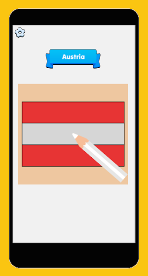 Flag Painting Draw Flag Puzzle Screenshot 3