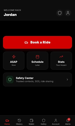 OnTheWay Rides Screenshot 0