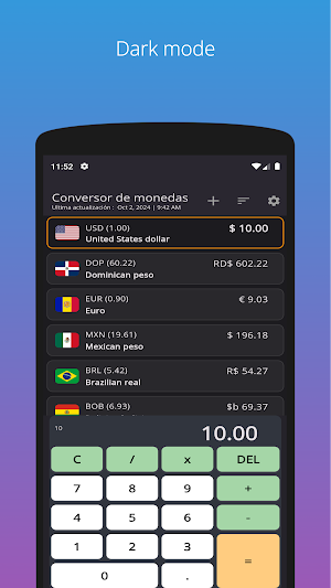 Currencies Screenshot 2