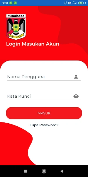 Presensi Kab. Minahasa Screenshot 1