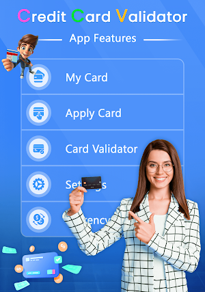Credit Card Validator - Wallet Screenshot 1
