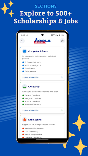 Scola: Scholarships & Jobs Screenshot 2