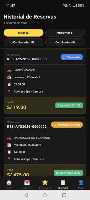 Auto Yes Spa Screenshot 2