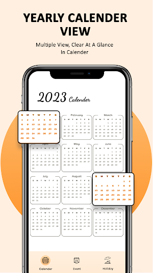 Calendar 2024 : Dairy holidays Screenshot 2