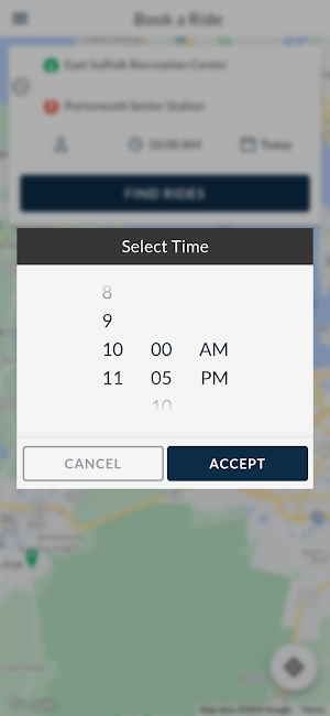 Senior Services I-RIDE Screenshot 3