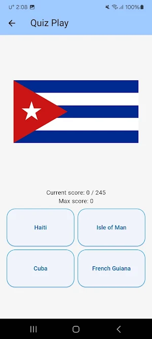 Country Flag Quiz: Study Flags Screenshot 0