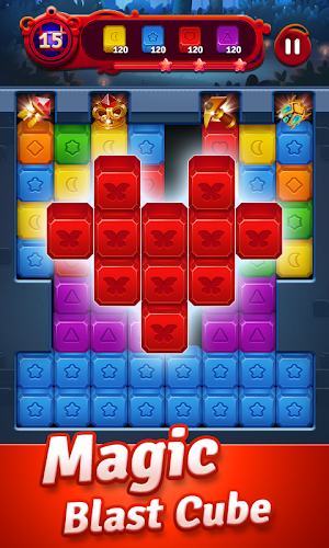 Magic Blast - Cube Puzzle Game Screenshot 0