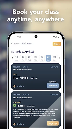 Crosswhite Athletic Club Screenshot 2