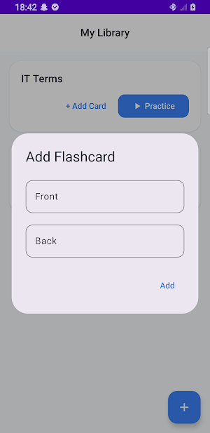 FlashCard Drill Screenshot 1