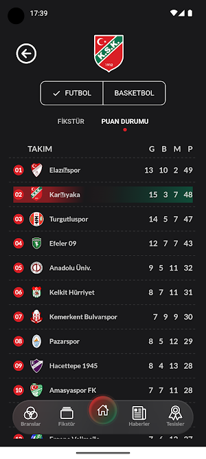 Karşıyaka Spor Kulübü Screenshot 3