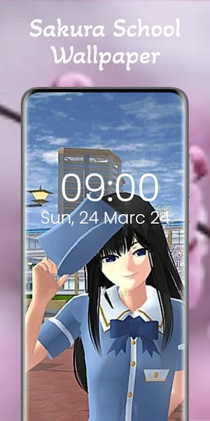 Sakura School Wallpaper Screenshot 1