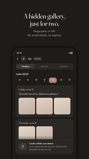 Shima: shared photo album Screenshot 2