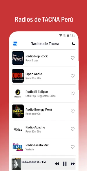 Radios de Tacna Screenshot 2