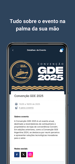Convenção GDE 2025 Screenshot 2