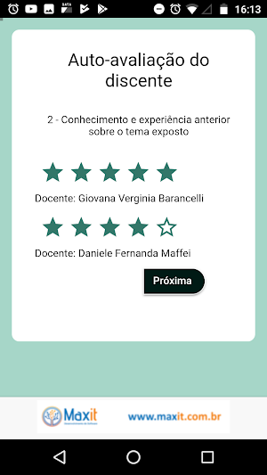 ADG - Discente Screenshot 2