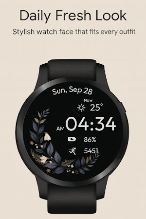 Nature Bloom WatchFace Screenshot 1