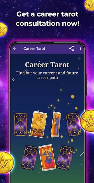 Money and Career Tarot Screenshot 0