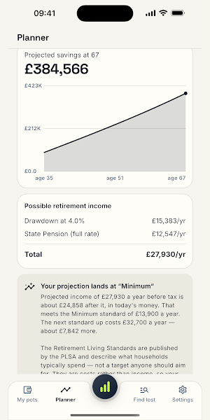 Pensionly Screenshot 2