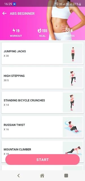 Women Fitness - Challenge Screenshot 1