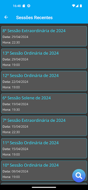 Câmara Municipal de Botucatu Screenshot 3