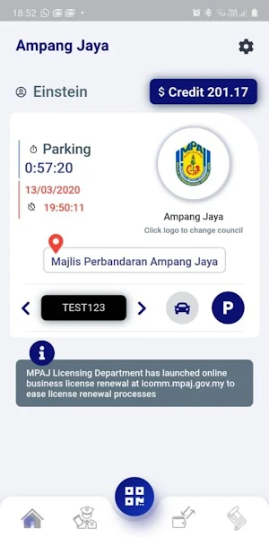 Flexi Parking 2.0 Screenshot 1
