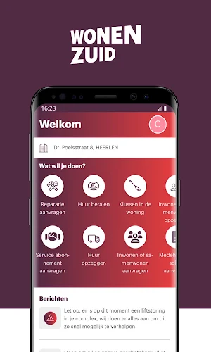 Wonen Zuid tenants Screenshot 0