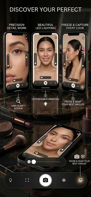 HD Beauty Mirror Glow Screenshot 1