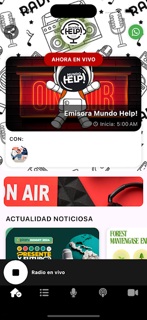 Emisora Mundo Help! Screenshot 0