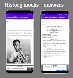 History: mocks and answers Screenshot 0