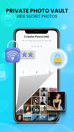 Photo Vault: lock & Hide Photo Screenshot 1
