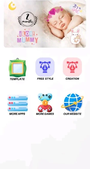 Baby Month Photo Frames Screenshot 0