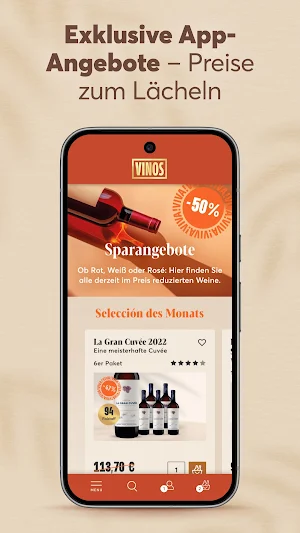 VINOS - Wein mobil kaufen Screenshot 1