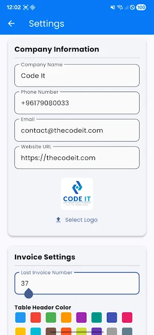 Invoice Maker Screenshot 1