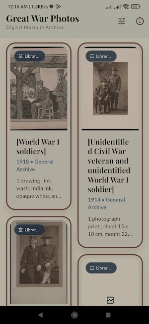 Great War Photos Screenshot 0