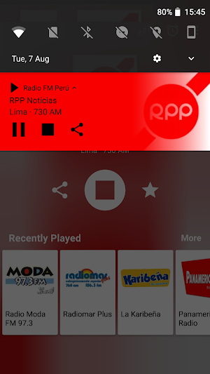 Radio FM Peru Screenshot 2