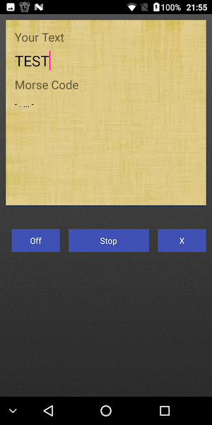 Flashlight, flashing light, Morse code - Survlight Screenshot 3