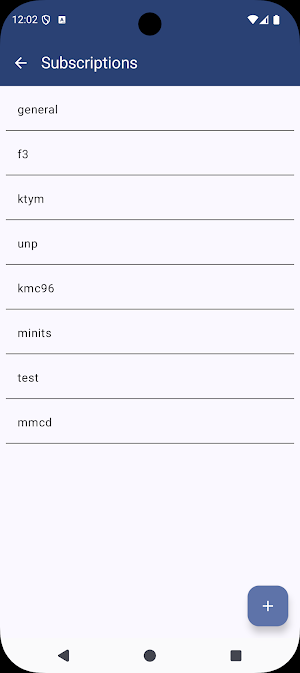 Push Client Screenshot 1