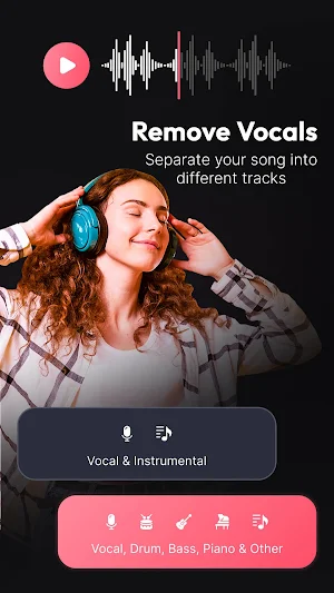 AI Remove Vocal & Make Karaoke Screenshot 2