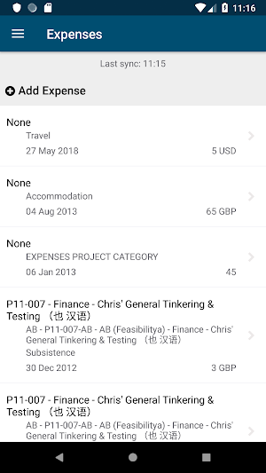 Deltek PIM Timesheets Screenshot 1