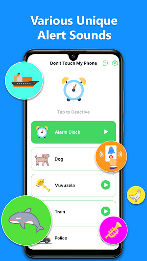 Don't Touch Phone: Theft Alarm Screenshot 3