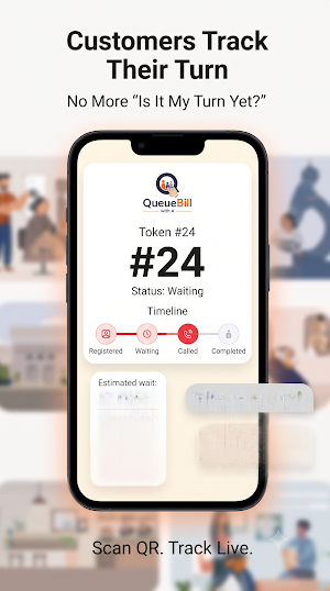 QueueBill: QMS Token Printer Screenshot 2