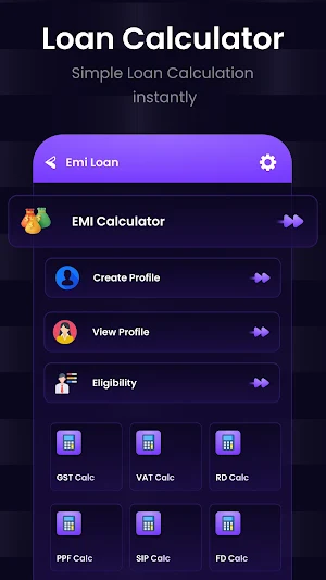 CashLoan - Loan EMI Calculator Screenshot 0
