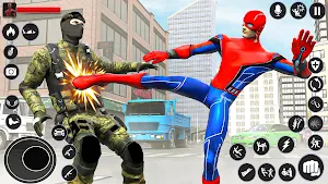 Spider Fighter Rope Hero City Screenshot 2